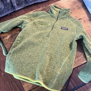 Patagonia Olive Green Fleece Pullover